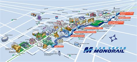 las vegas monorail map stops.